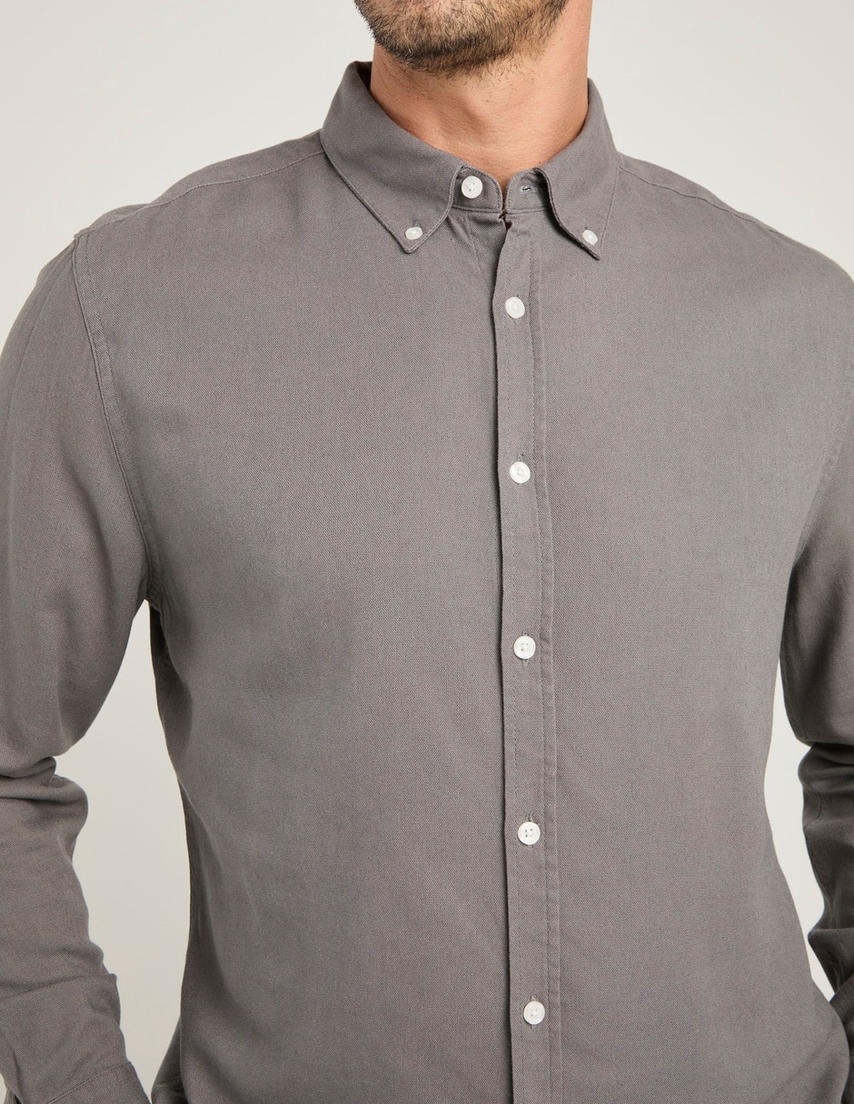 CAMISA R STREET RS260, M, GRIS OBSCURO