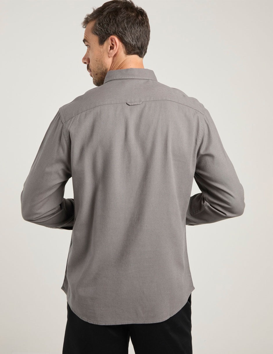 CAMISA R STREET RS260, M, GRIS OBSCURO