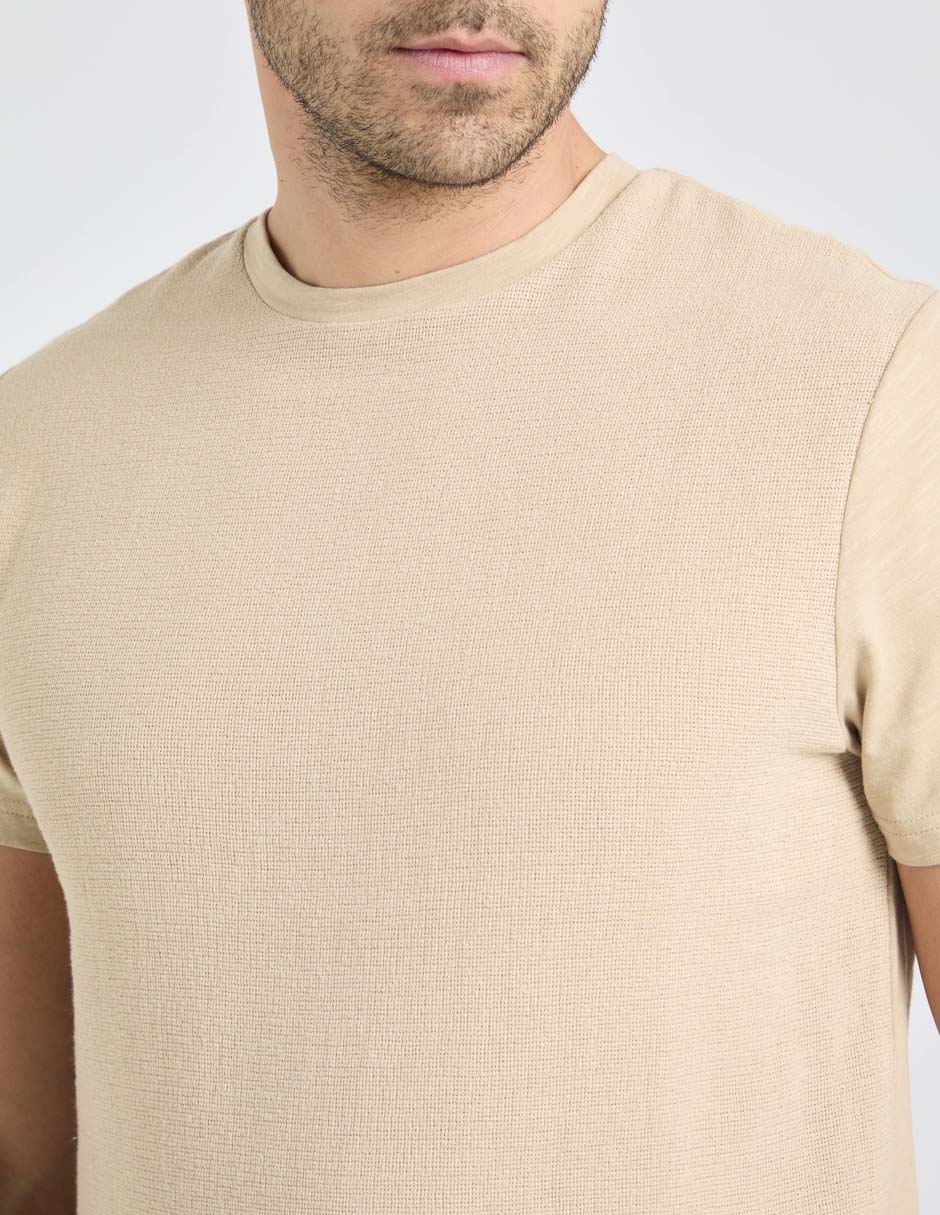 Playera cuello redondo para hombre 4