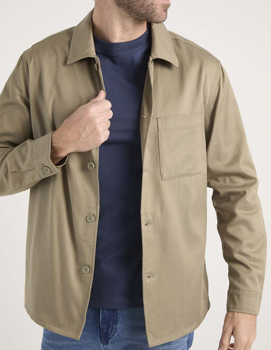 CAMISA R STREET RS2605, M, VERDE OLIVO