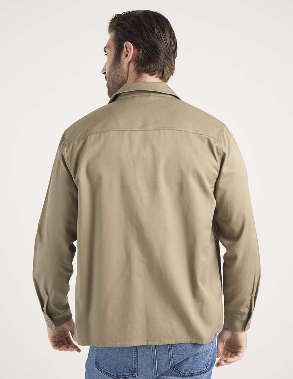 CAMISA R STREET RS2605, M, VERDE OLIVO
