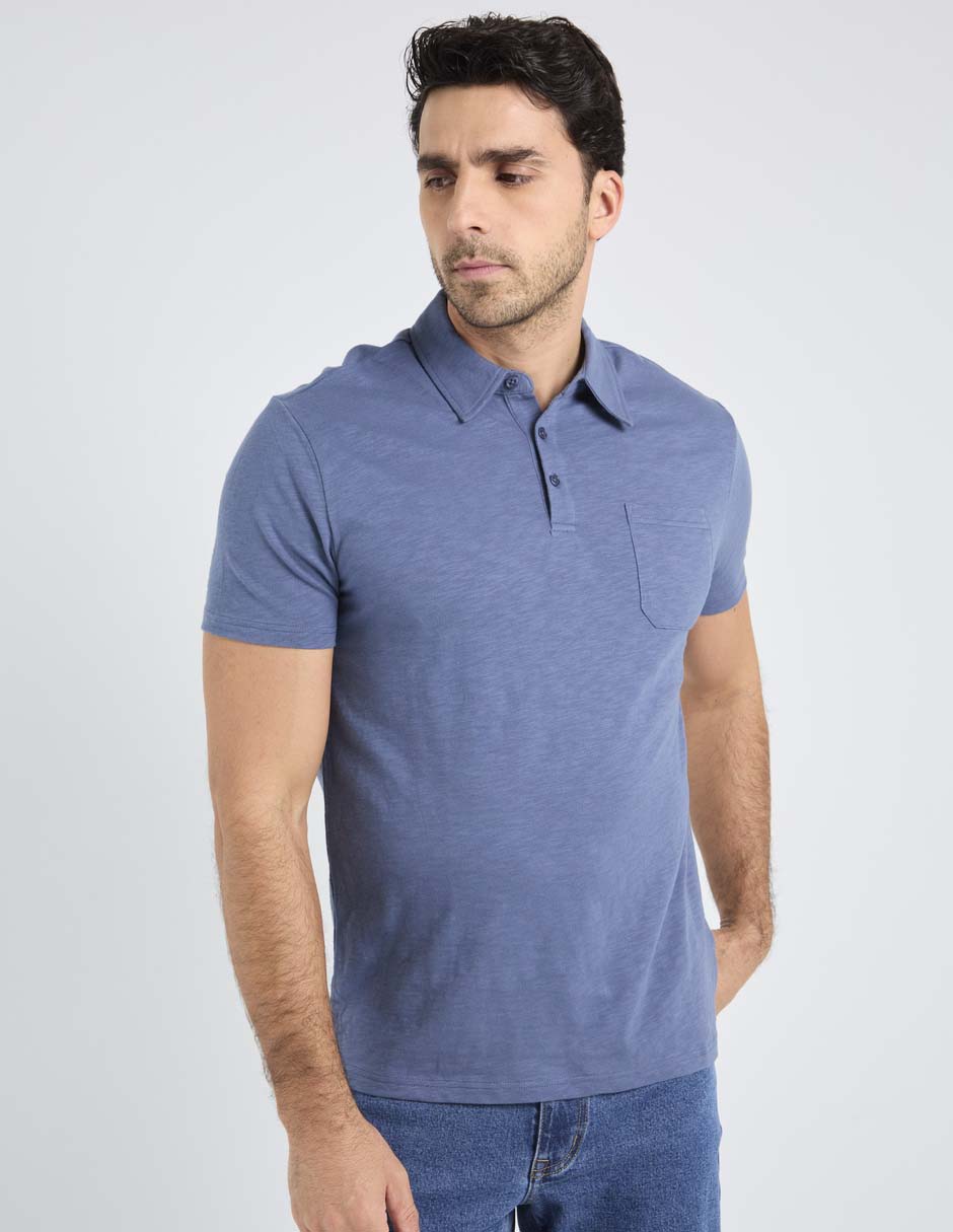 Playera tipo polo para hombre