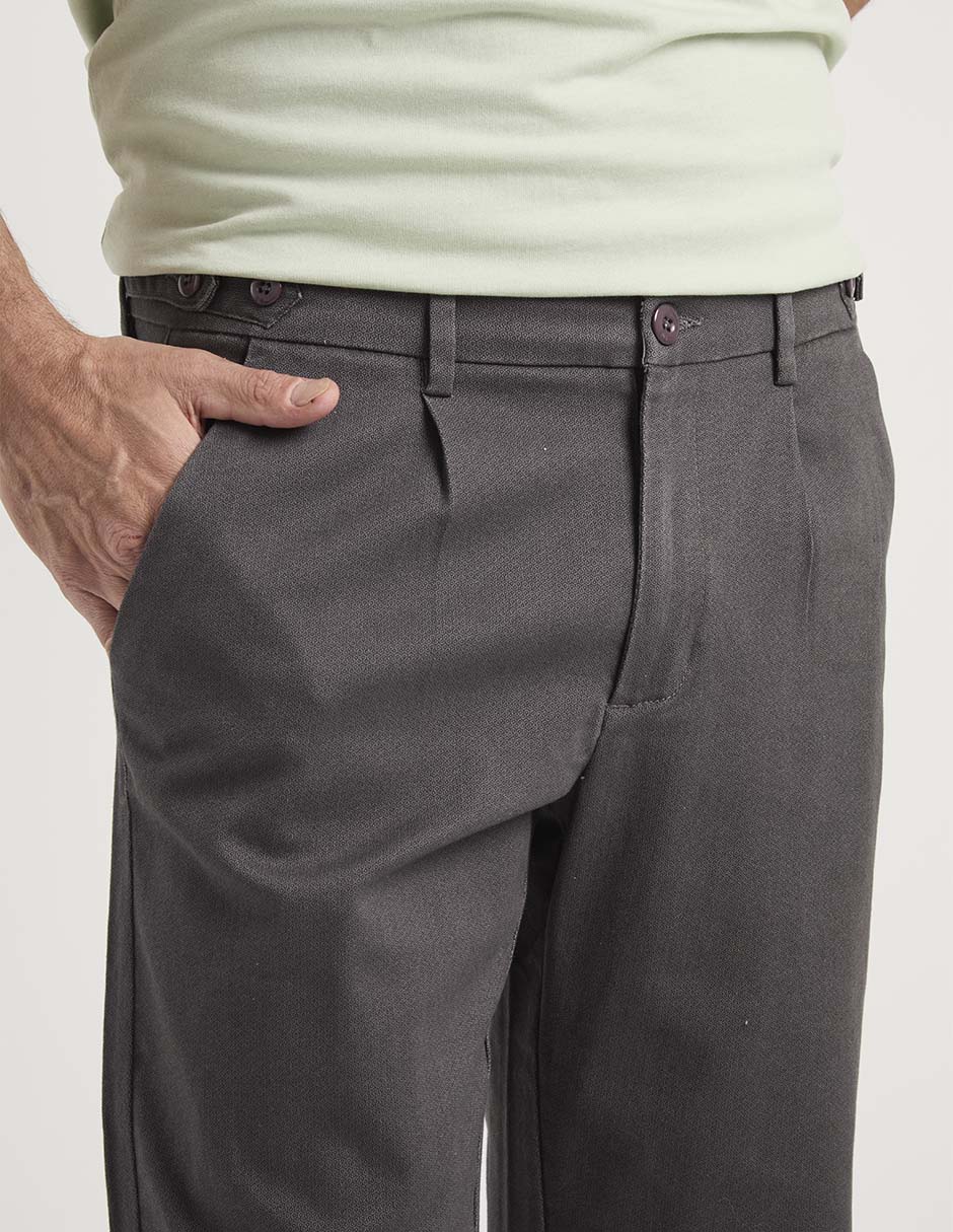 Pantalón straight de algodón para hombre 5