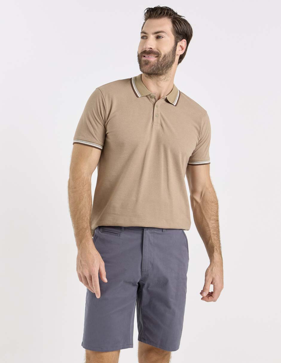Bermuda de algodón para hombre