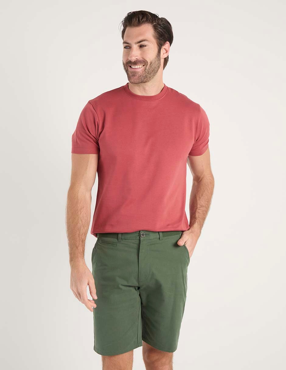 Bermuda de algodón para hombre