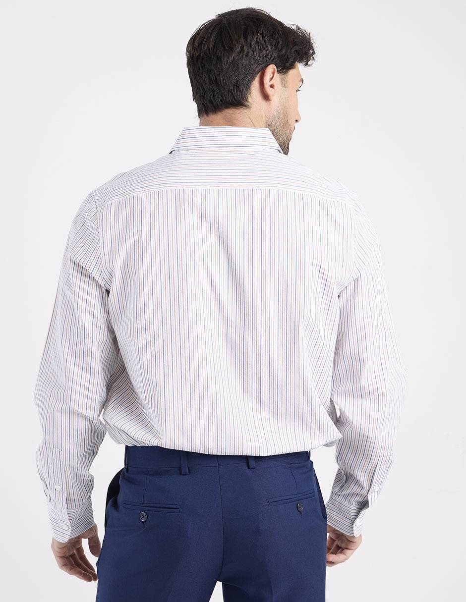 Camisa casual de algodón manga larga para hombre 2