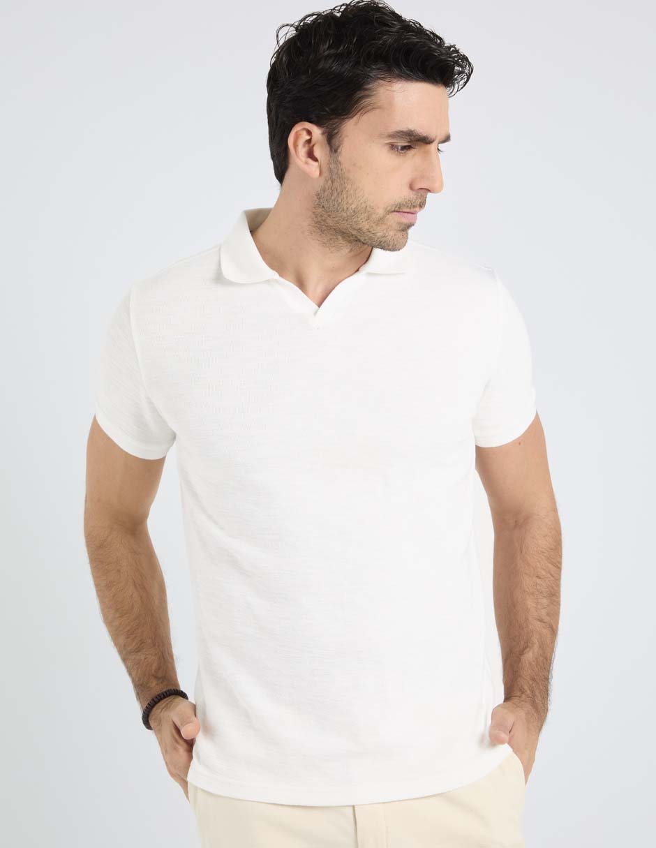 Playera tipo polo para hombre