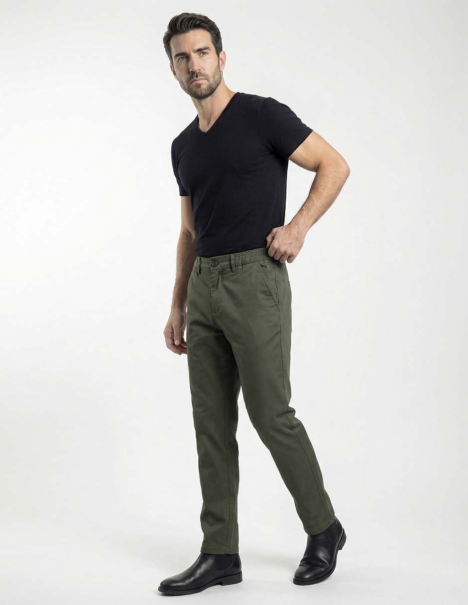 Pantalón regular Jbe de algodón para hombre