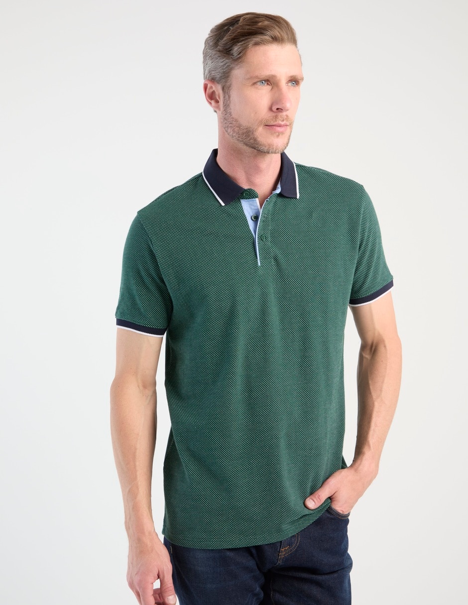 Playera tipo polo para hombre