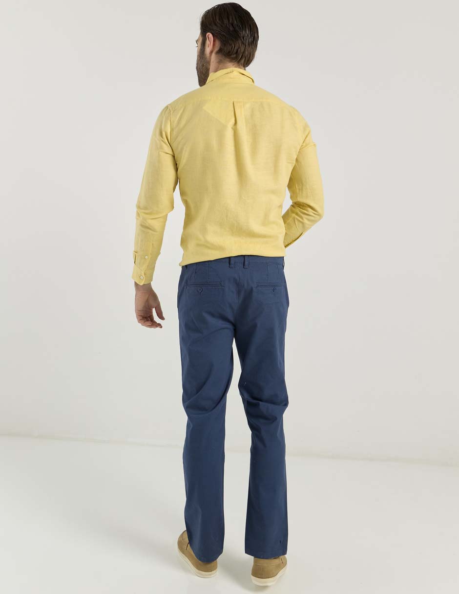Pantalón slim de algodón para hombre 2