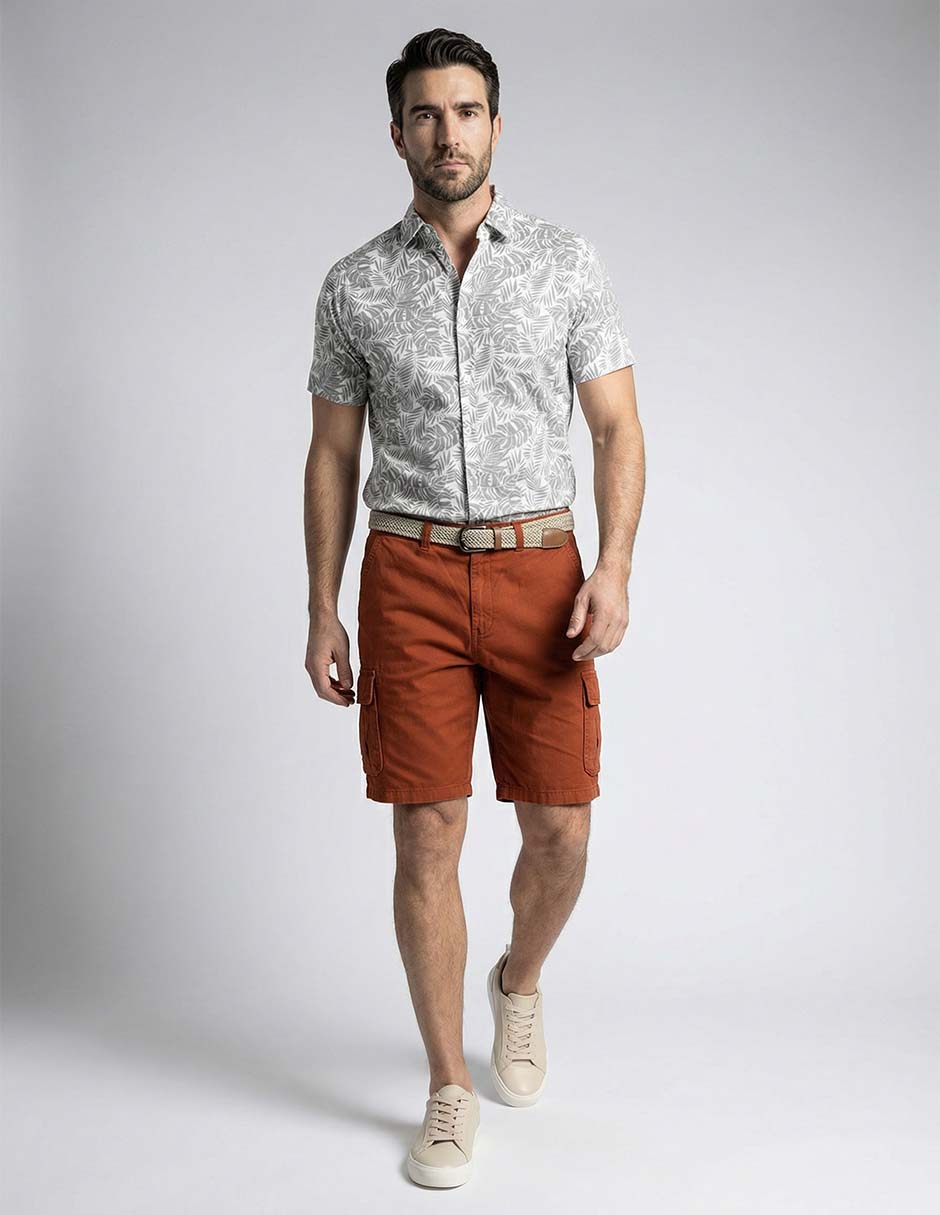 Bermuda de algodón para hombre 3