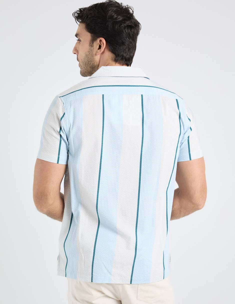 Camisa casual manga corta para hombre 2