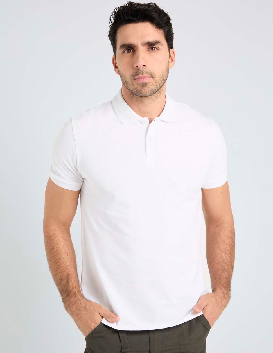 Playera tipo polo para hombre