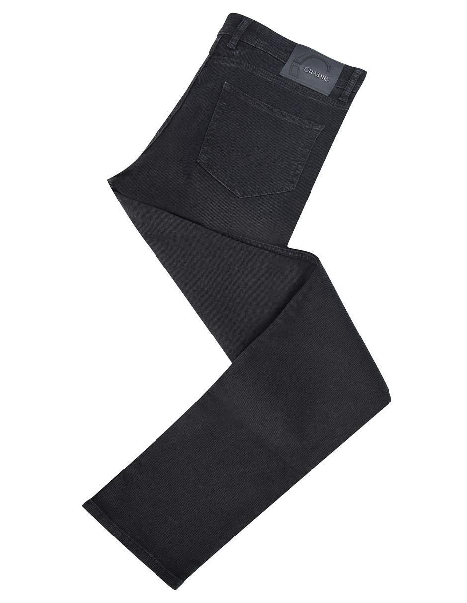 Jeans straight lavado obscuro para hombre 3