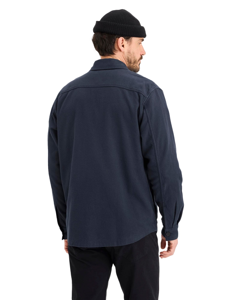 Camisa casual de algodón manga larga para hombre 3