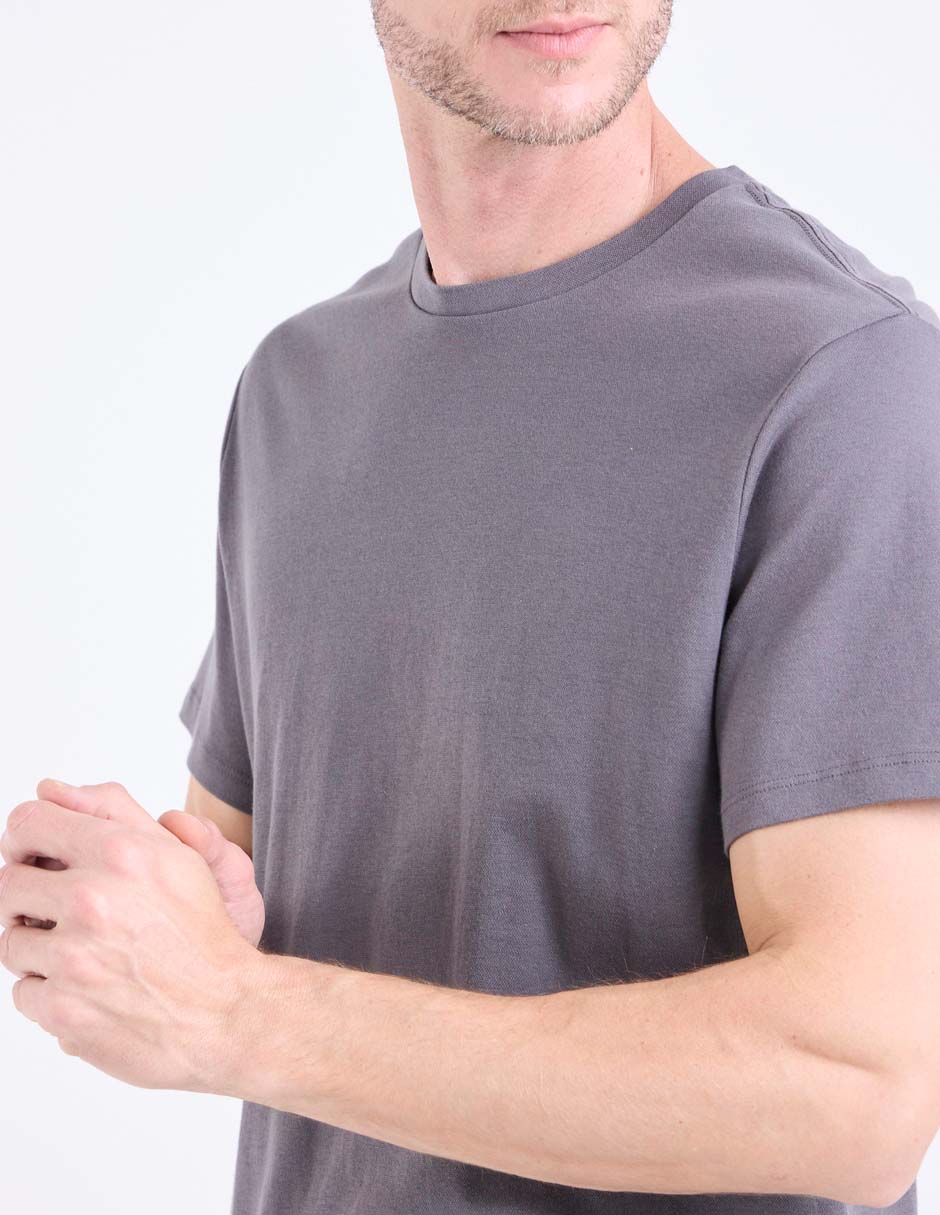 Playera cuello redondo para hombre 4