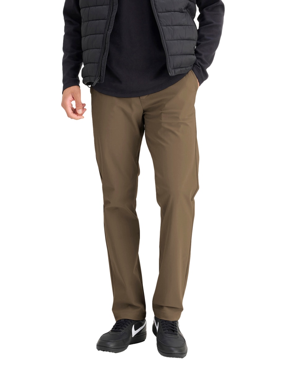 Pantalón casual regular slim para hombre 2