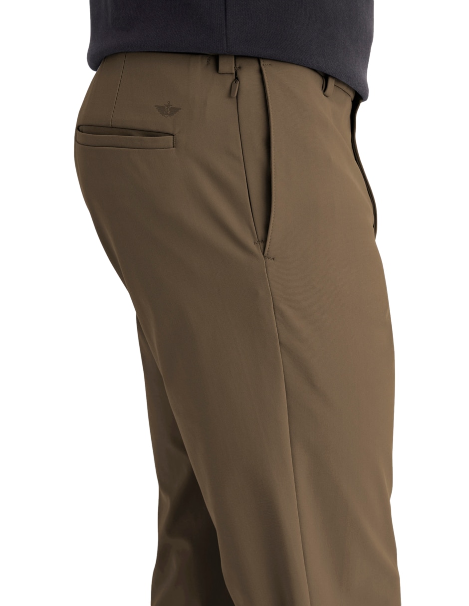 Pantalón casual regular slim para hombre 3