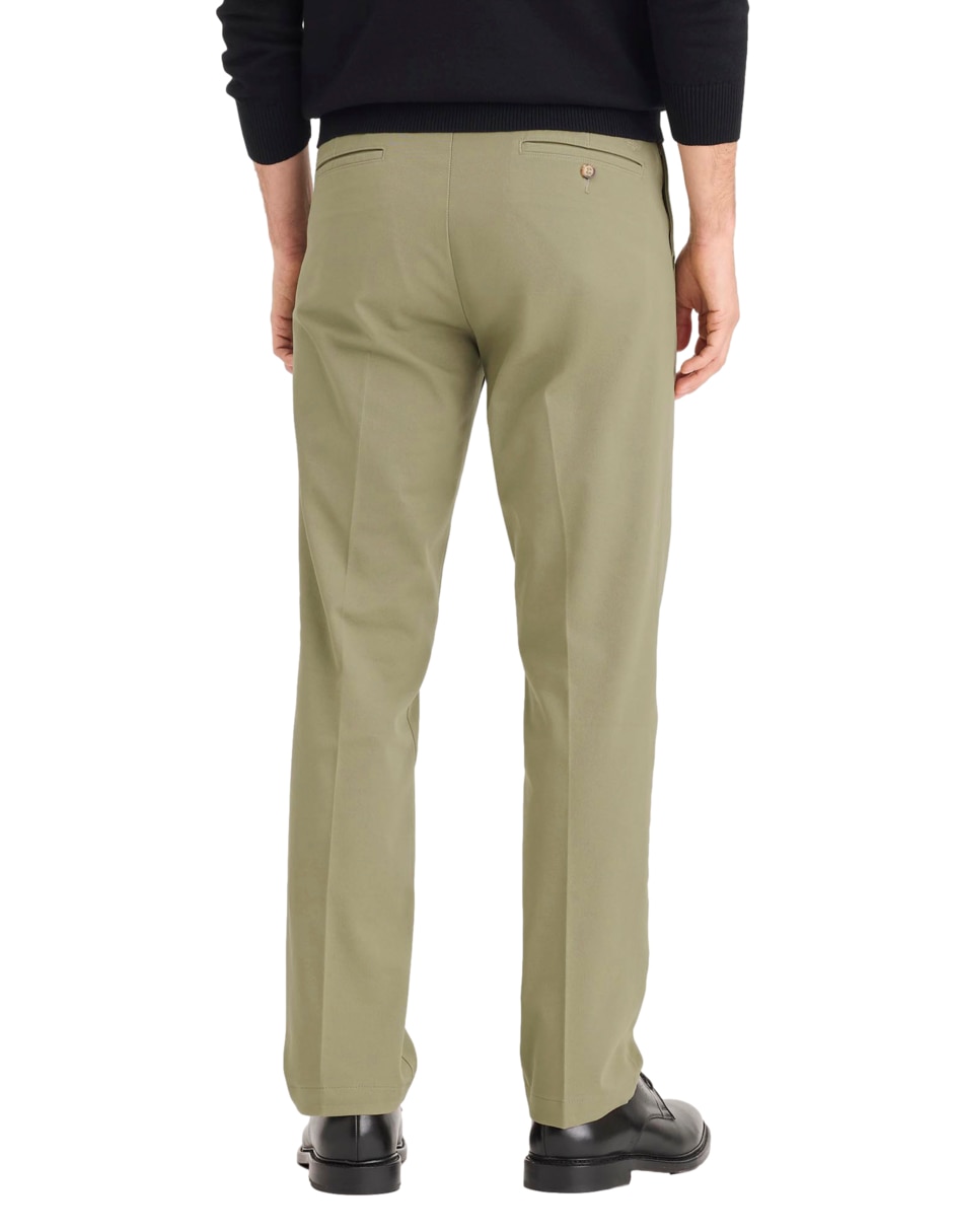 Pantalón de vestir slim de algodón para hombre 3
