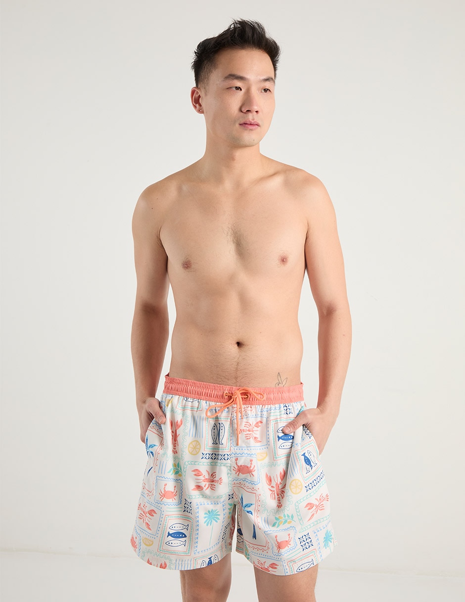 Traje de baño con bolsillos para hombre 2