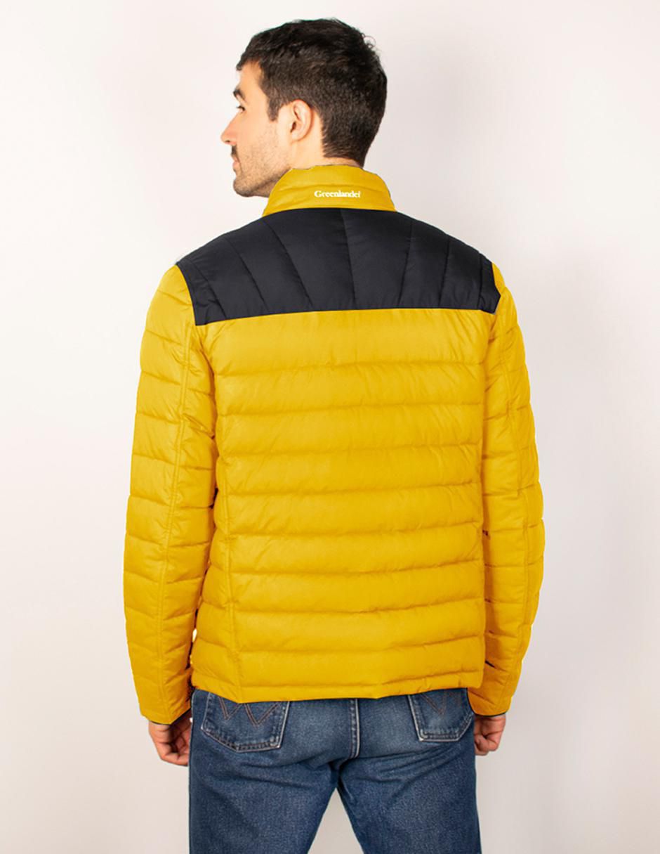 "chamarra" capitonada greenlander no "de" poliéster reversible "para hombre"