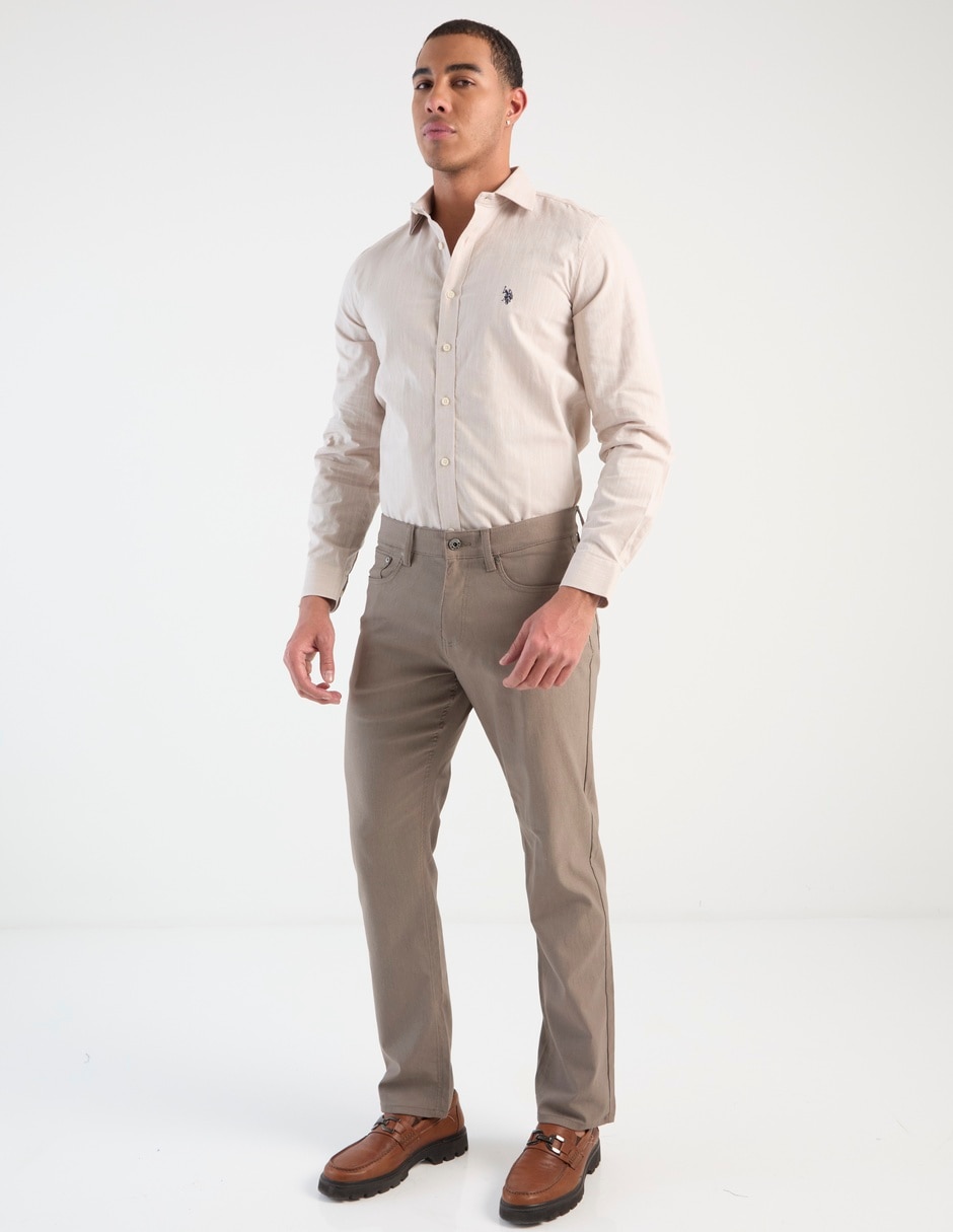 Pantalón chino slim para hombre 3