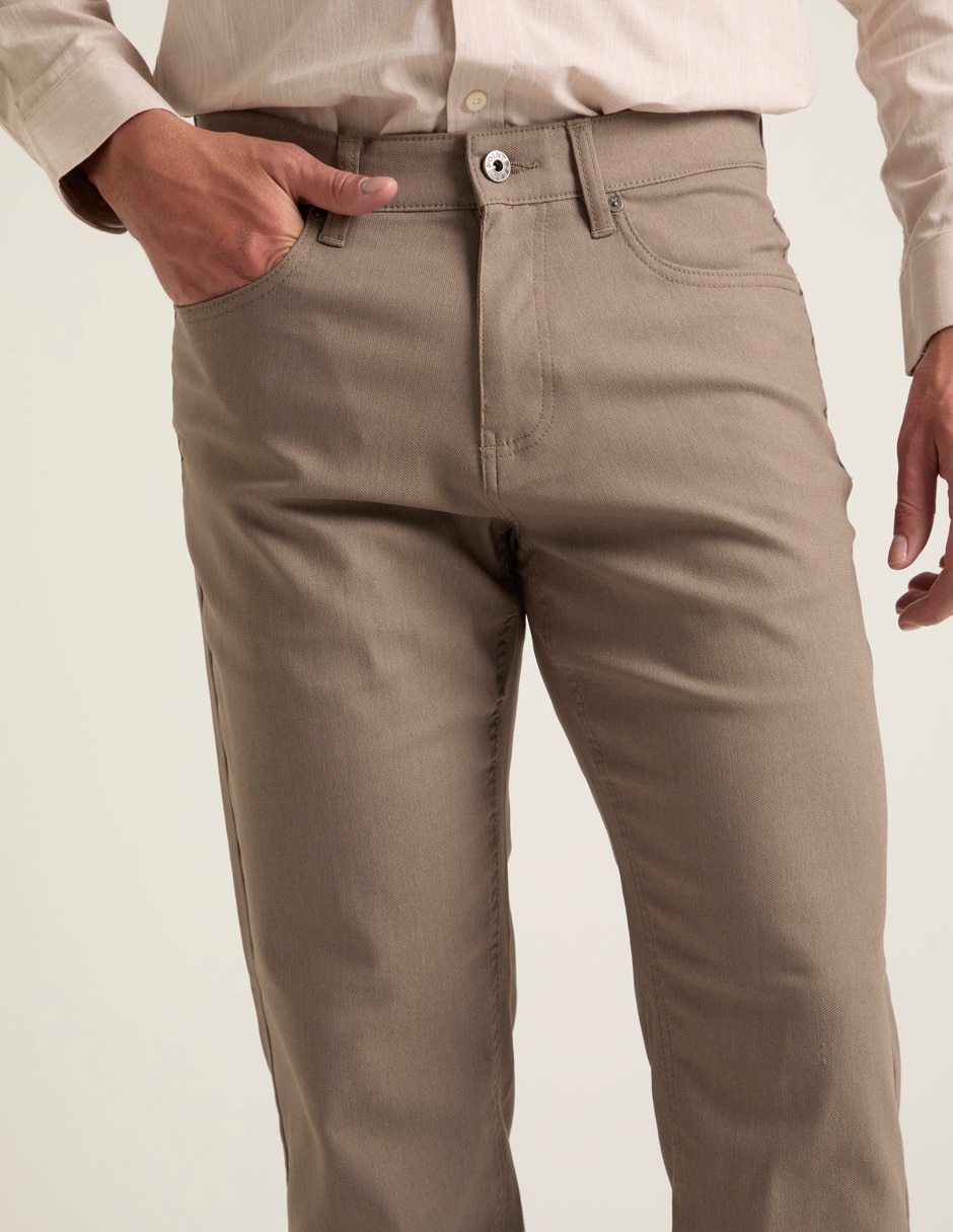 Pantalón chino slim para hombre 4