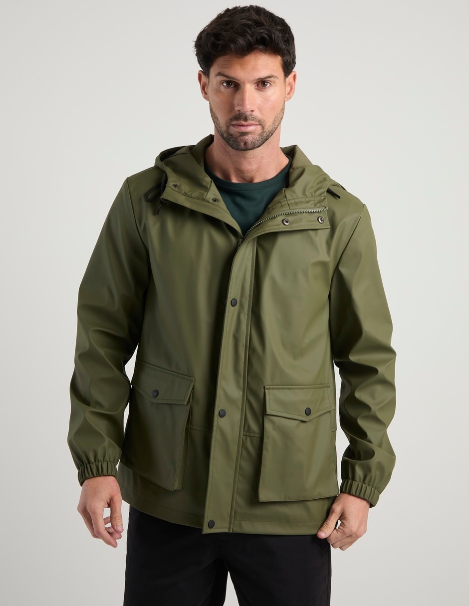 CHAMARRA JBE JBE2605-P, M, VERDE OLIVO