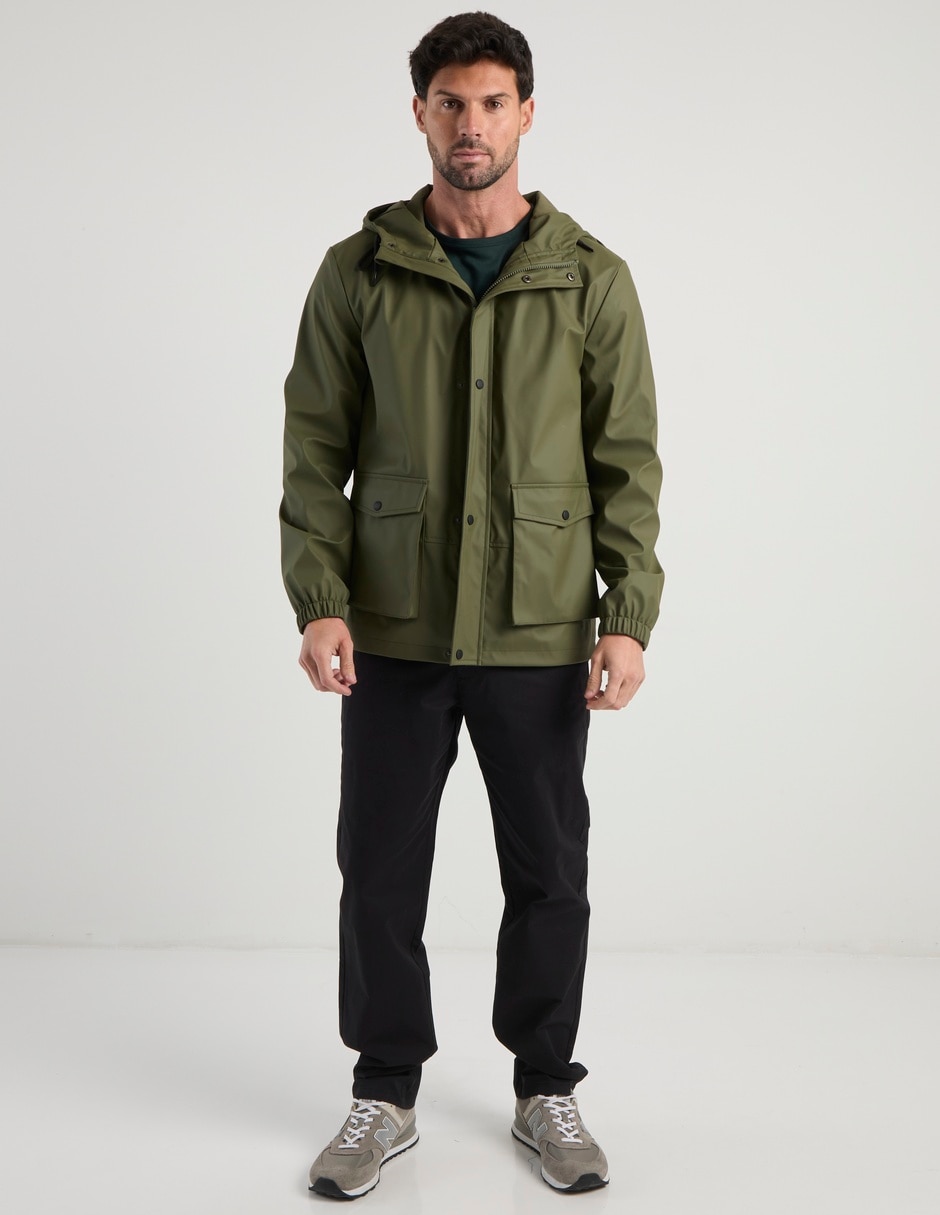 CHAMARRA JBE JBE2605-P, M, VERDE OLIVO