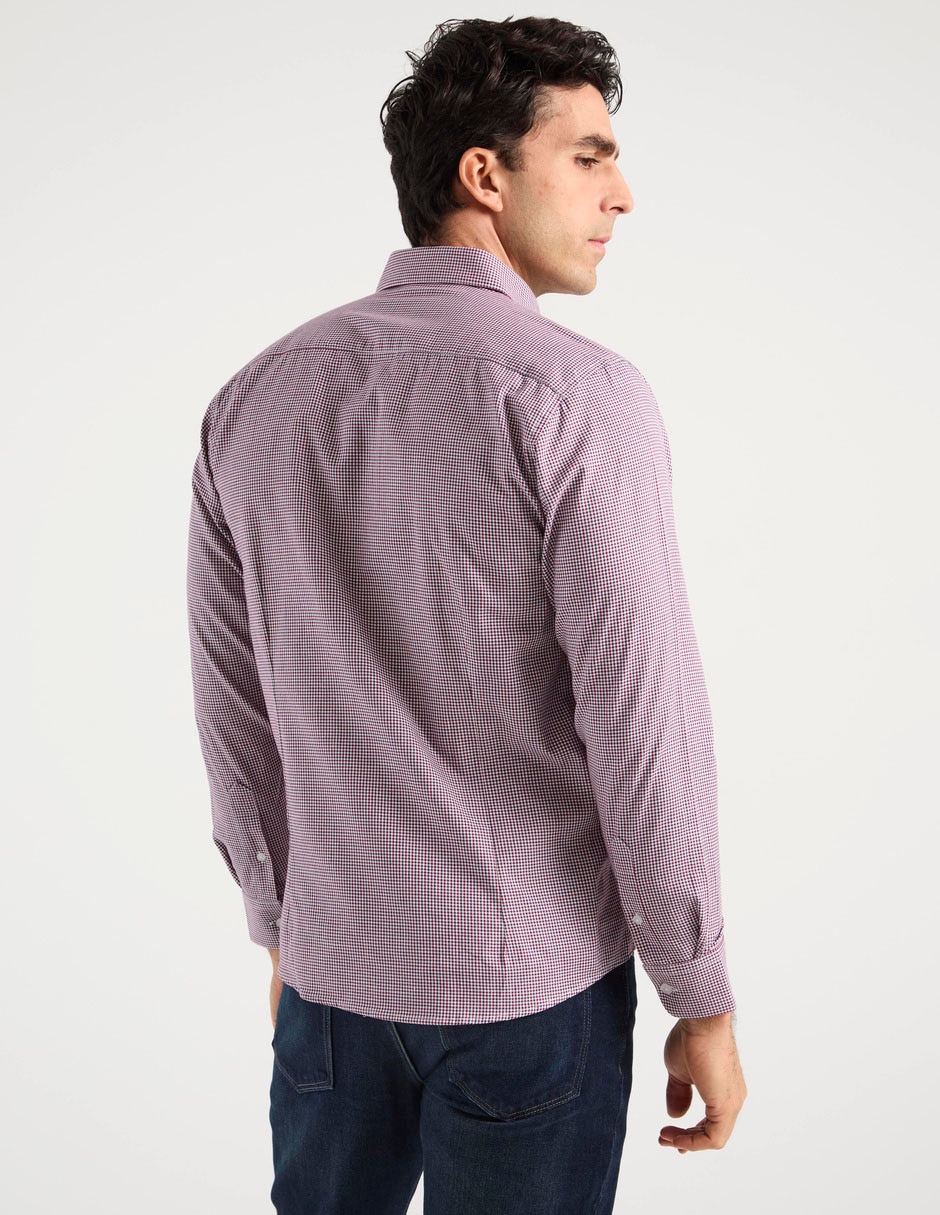 Camisa casual de algodón manga larga para hombre 2