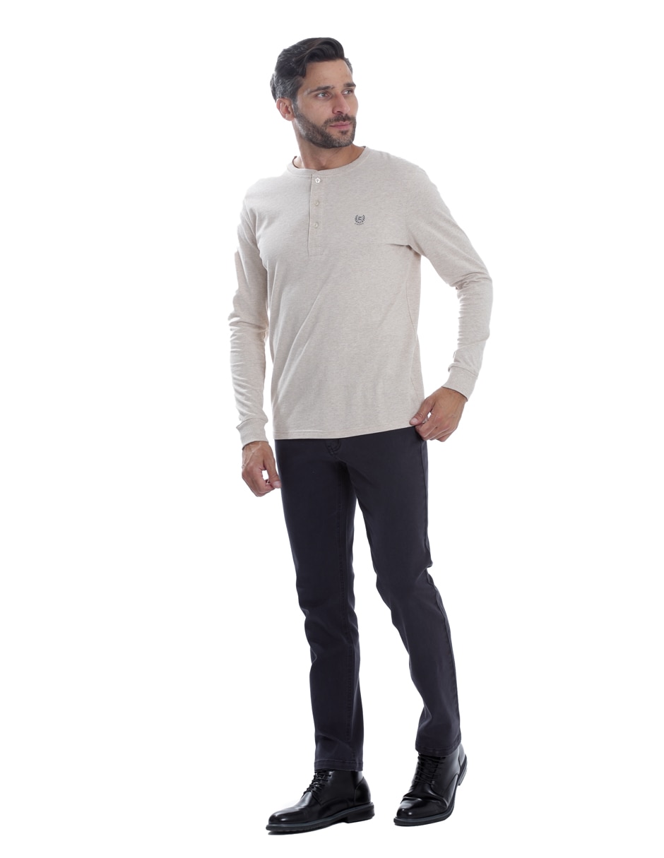 Playera cuello redondo para hombre 2