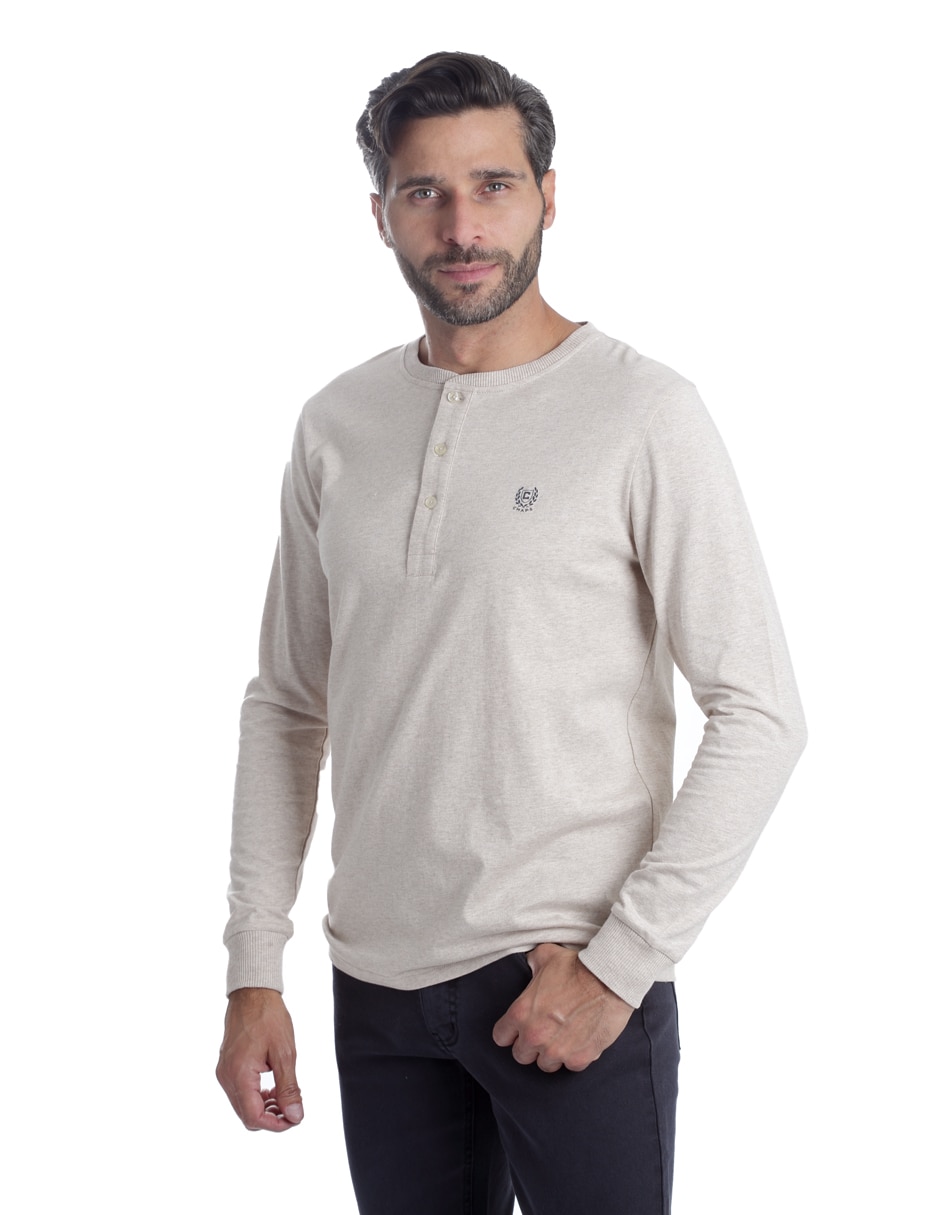 Playera cuello redondo para hombre 4