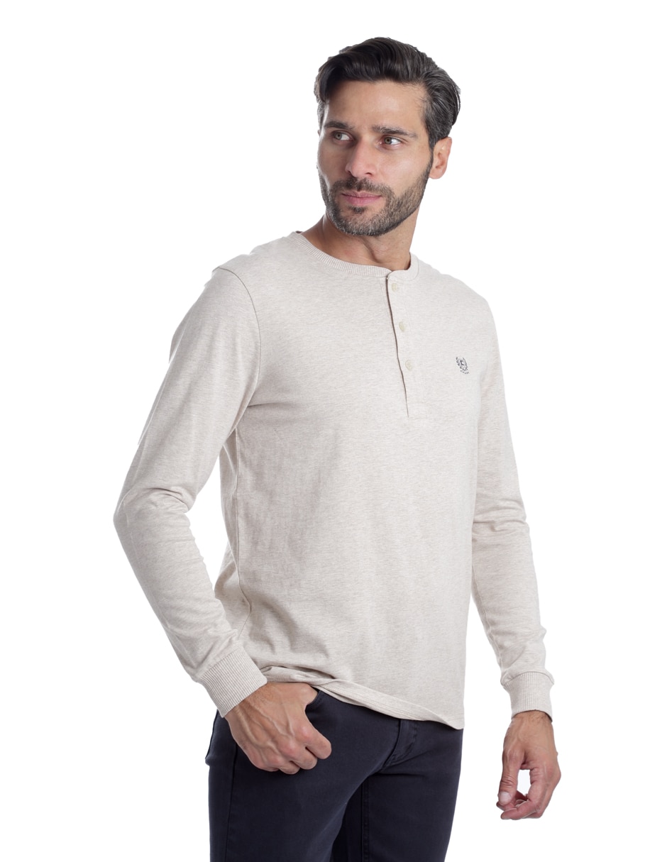 Playera cuello redondo para hombre 5