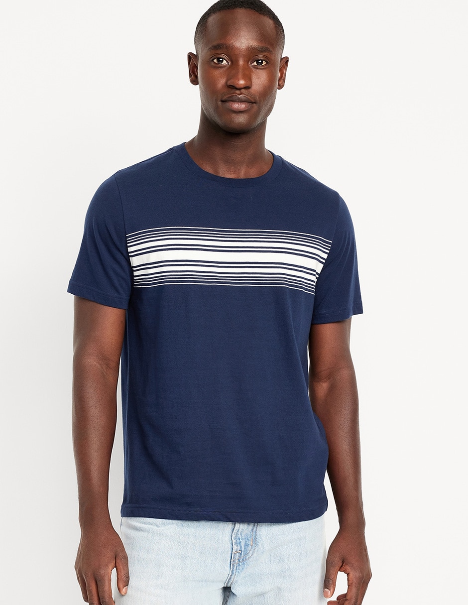 Playera cuello redondo para hombre