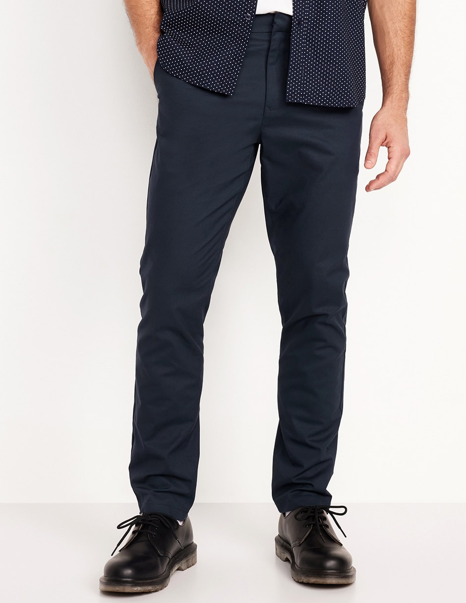 Pantalón slim de algodón para hombre