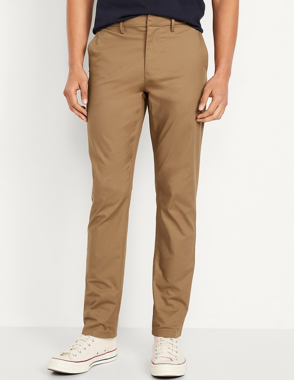 Pantalón slim de algodón para hombre