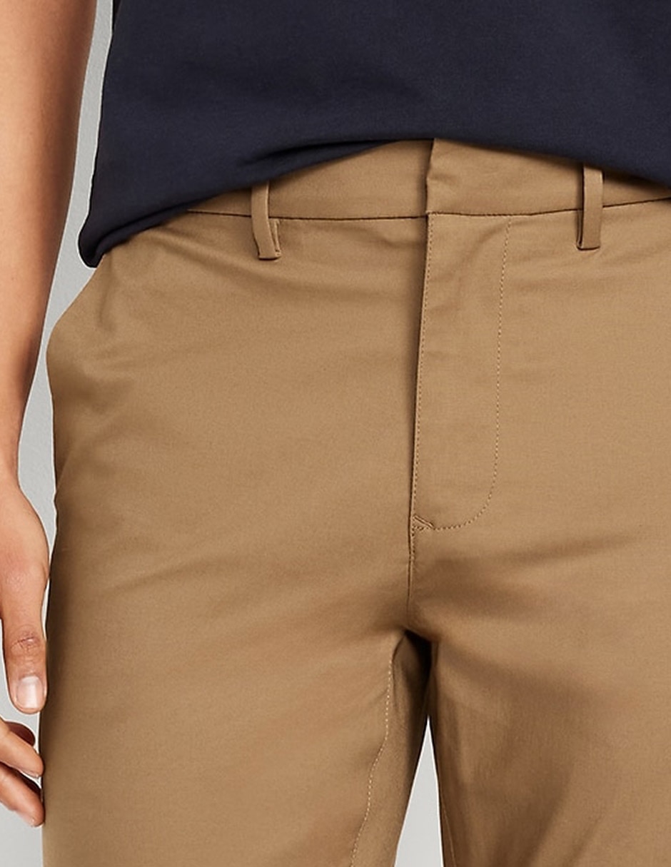 Pantalón slim de algodón para hombre 2