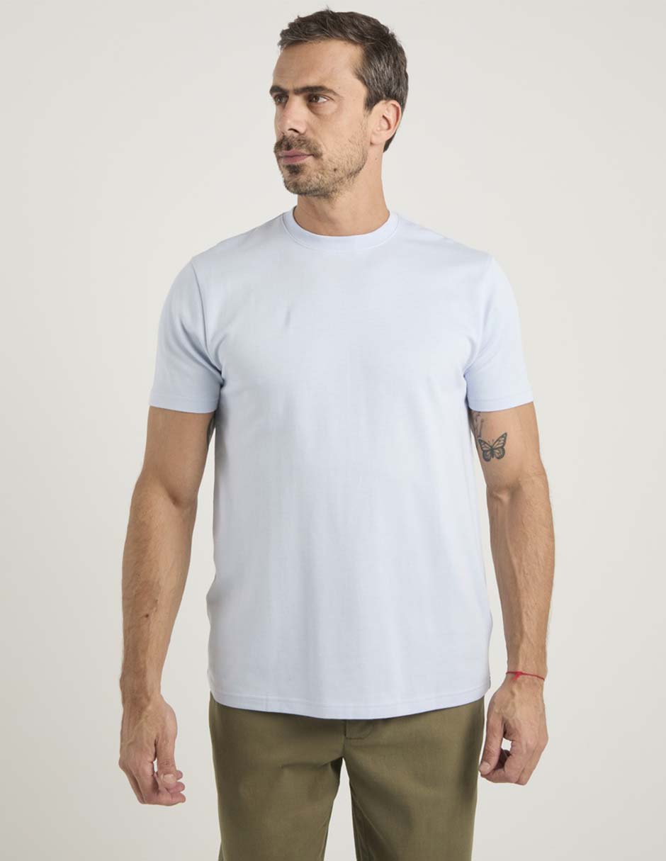PLAYERA R STREET RS2605, G, AZUL CLARO
