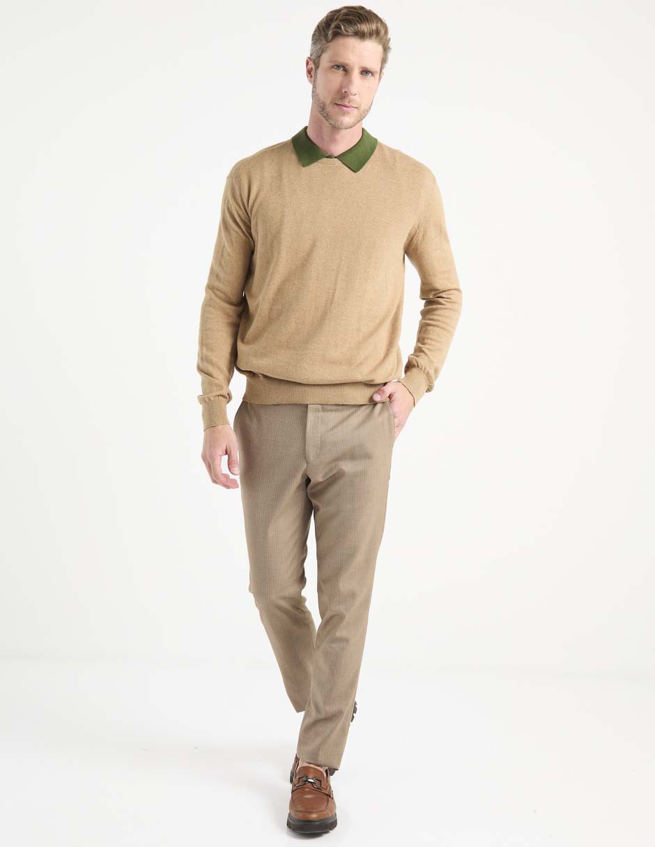 Suéter cuello redondo para hombre 3