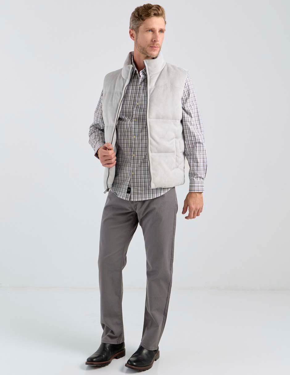 Camisa casual de algodón manga larga para hombre 3