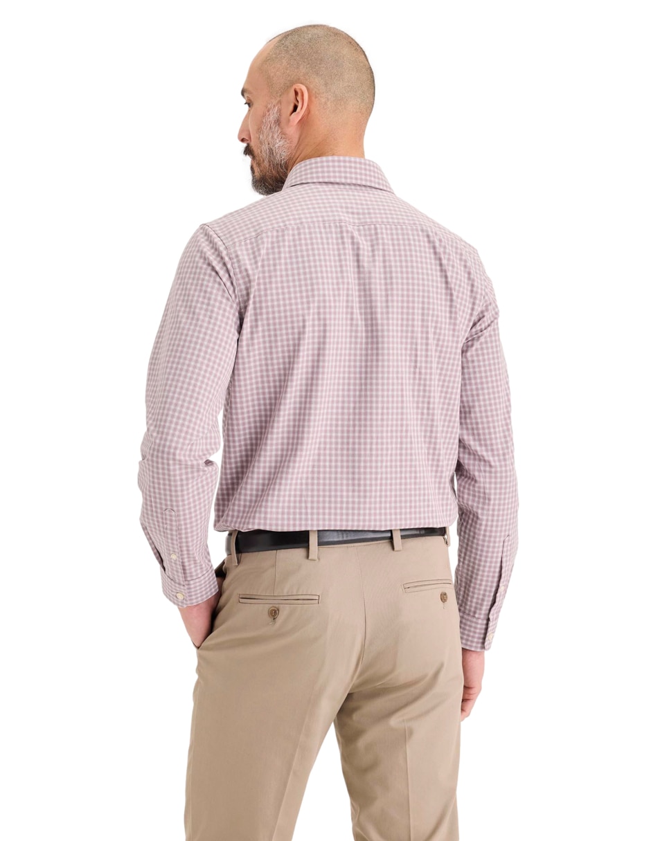 Camisa casual de algodón manga larga para hombre 3