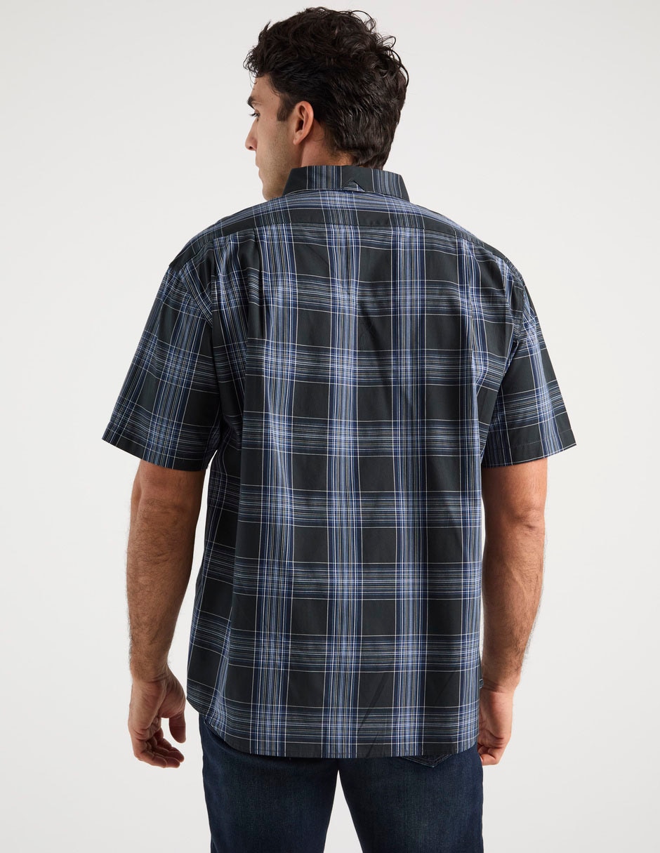 Camisa casual de algodón manga corta para hombre 2