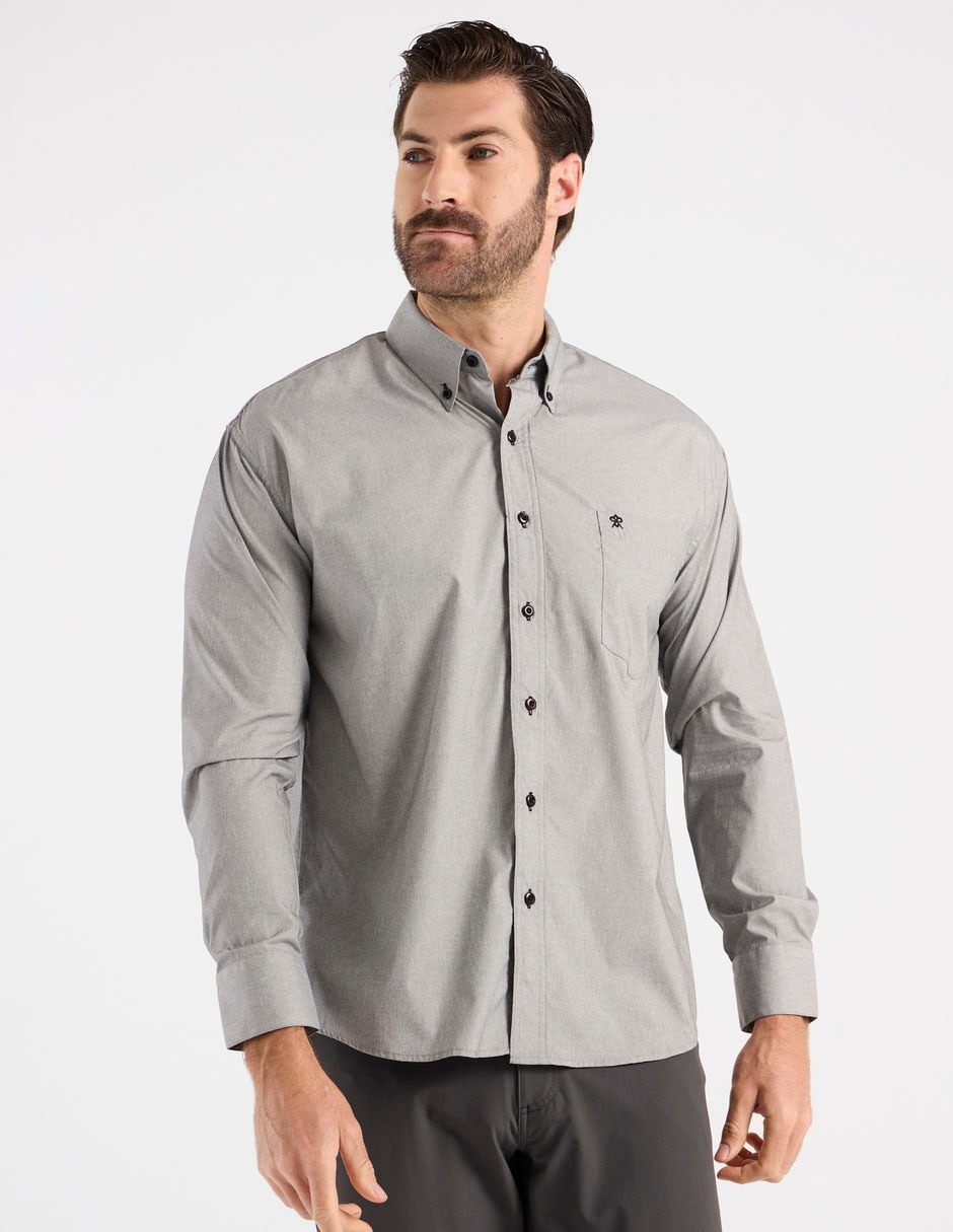 Camisa casual manga larga para hombre Camisa casual manga larga para hombre