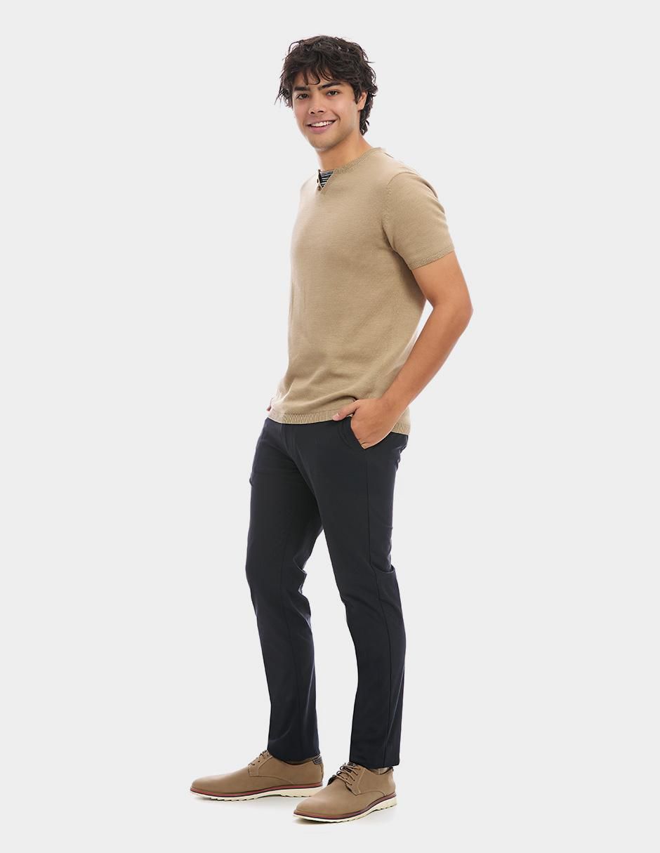Playera cuello redondo para hombre 2
