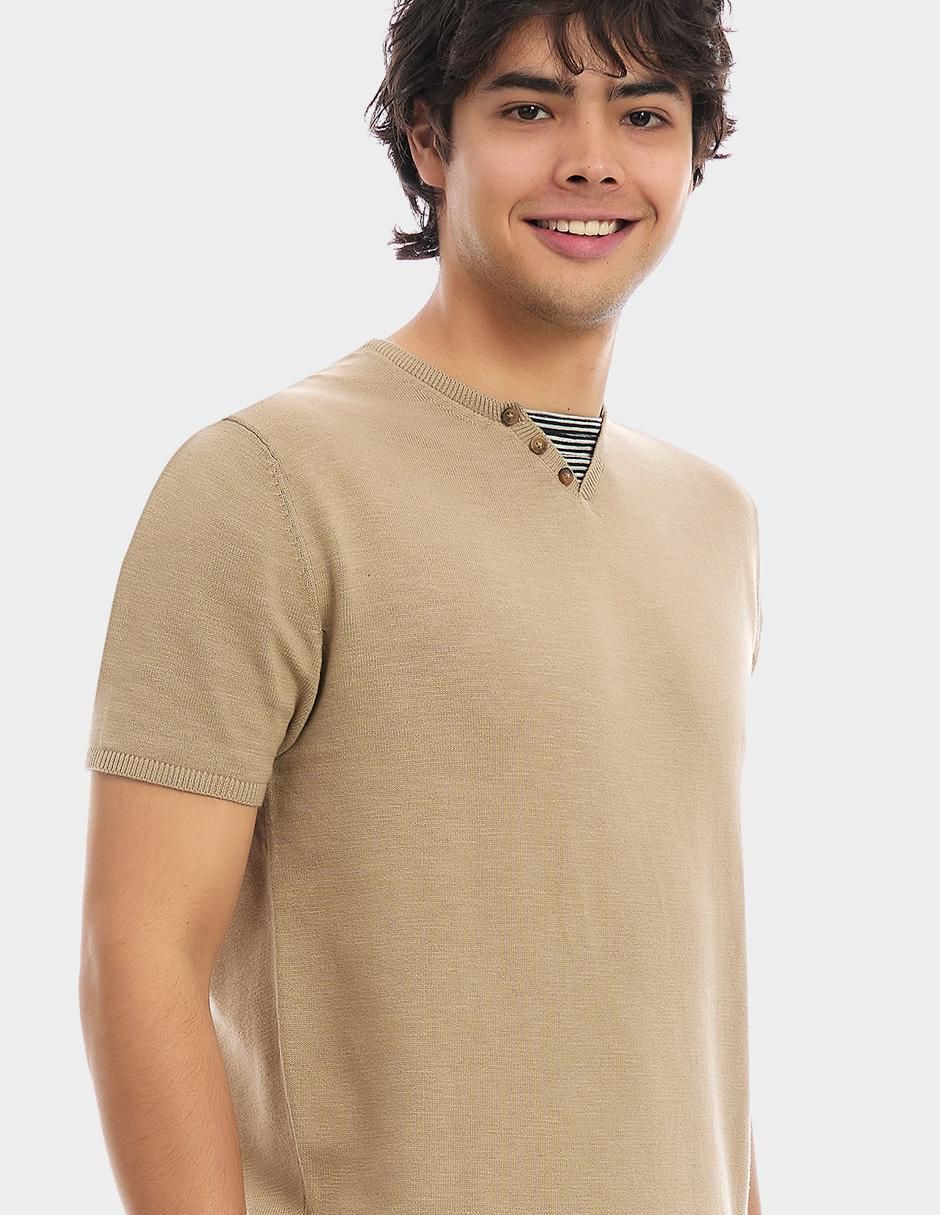 Playera cuello redondo para hombre 3