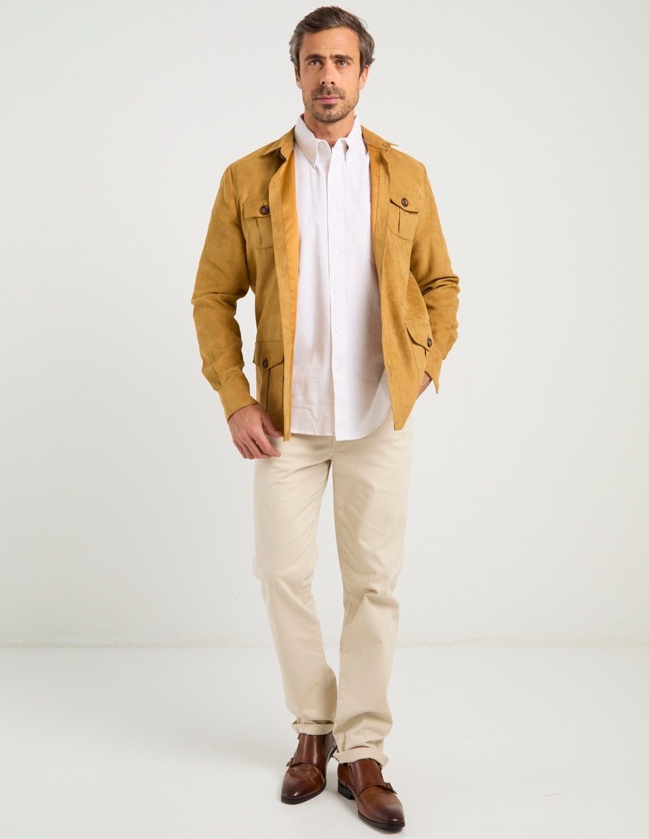 Camisa casual de algodón manga corta para hombre 3