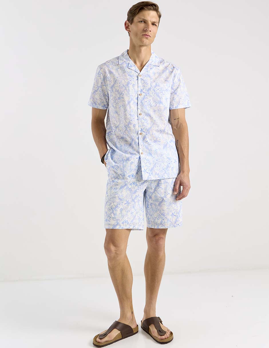 Camisa casual manga corta para hombre 2