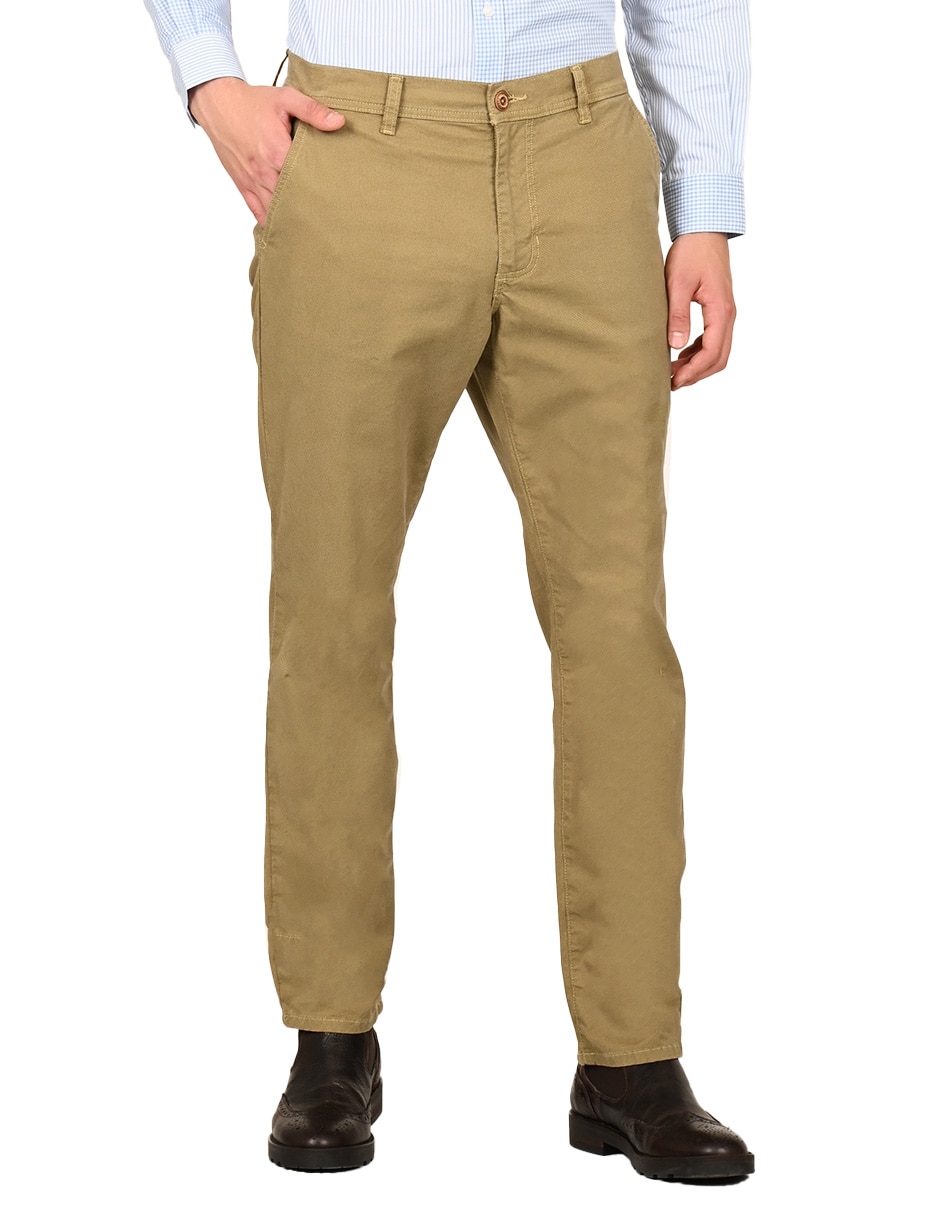 Pantalón casual de algodón para hombre 1