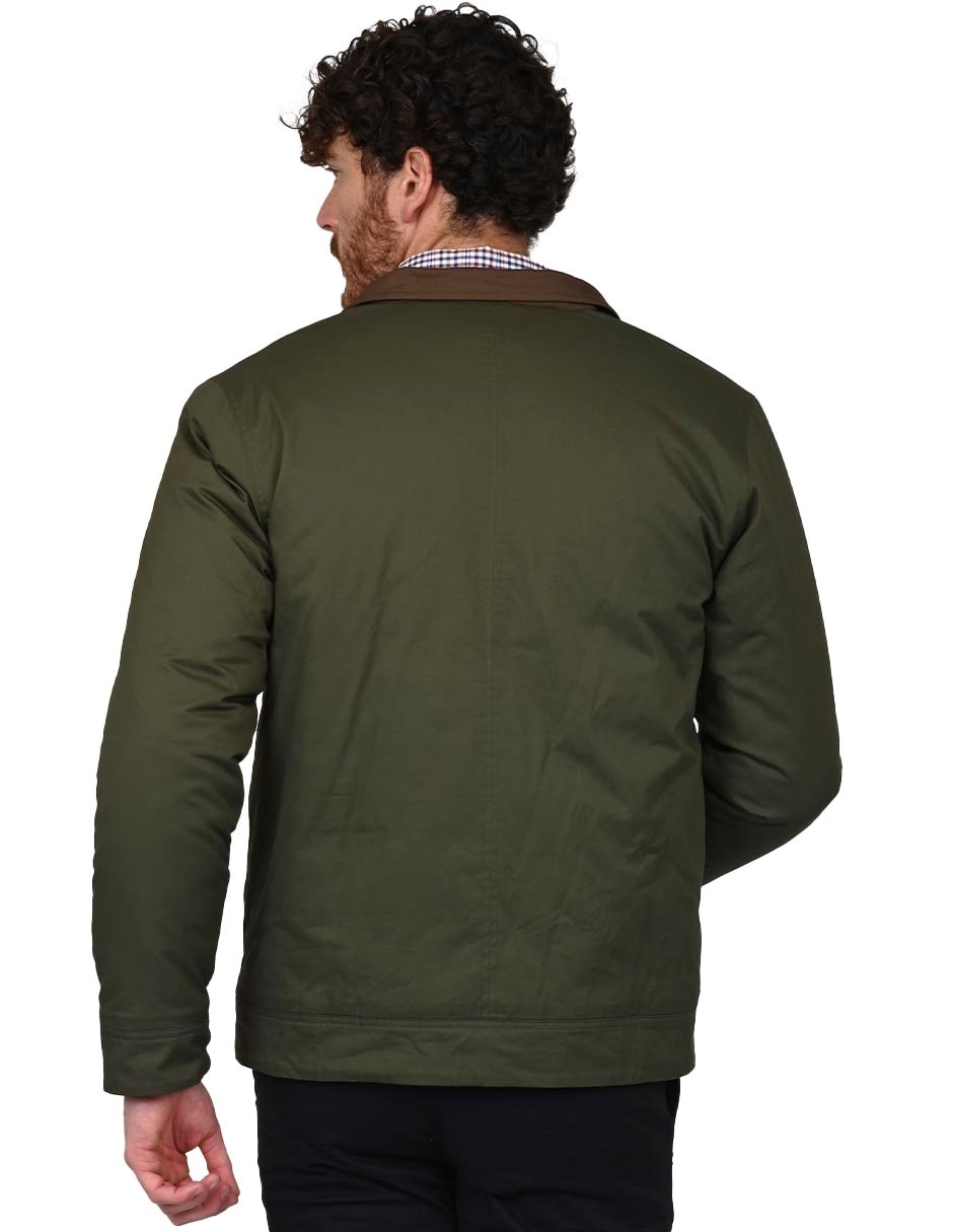 Chamarra casual con bolsillos para hombre 3