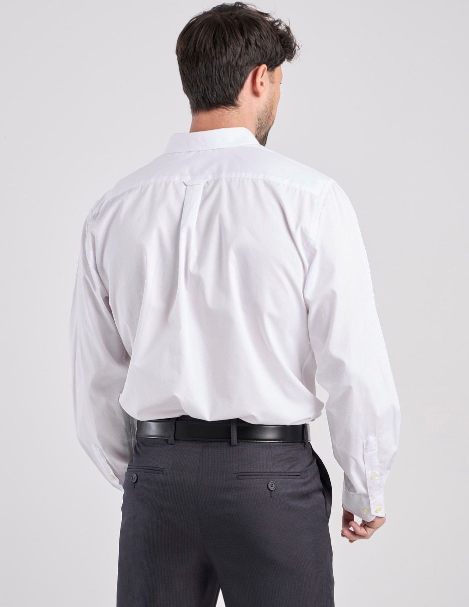 Camisa casual de algodón manga larga para hombre 2
